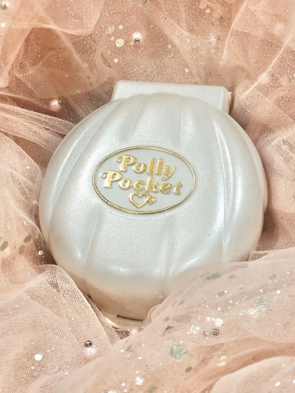 Vintage Bluebird Polly Pocket 1989 Bridesmaid Polly PEARL Rare ALL FIGURES!